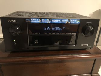 Denon AVR-X2000 Black 7.1-Channel 4K Ultra HD 3D AV Integrated Network Receiver