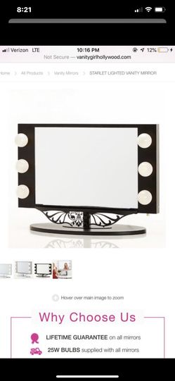 Hollywood vanity mirror