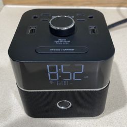 Bluetooth Speaker With Clock. 