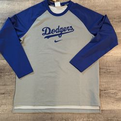 Dodgers Authentic  Long Sleeve Windbreaker 