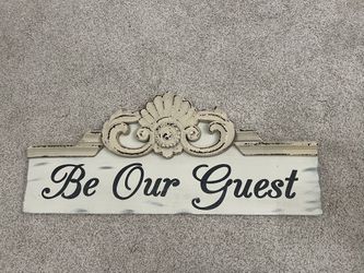 Be Our Guest Home Decor