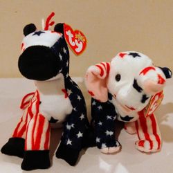 Ty Beanie Babies--Election Set $7.50 each