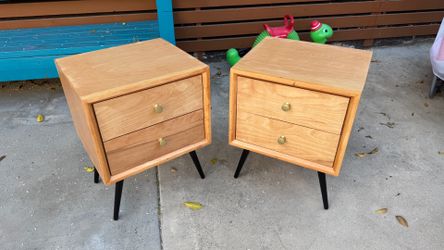 Mid century nightstands