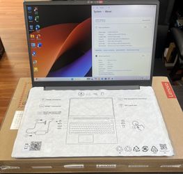 New Lenovo Laptop 15inch