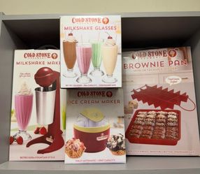 Cold stone milkshake and ice cream maker kit