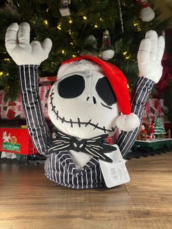 NWT Disney Nightmare Before Christmas Jack Skellington Tree Topper Tree Hugger