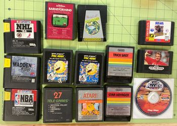Lot of 15 Atari/Sega Genesis/Activision/IMagic Games