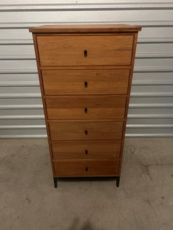 Solid Cherry Linear Dresser