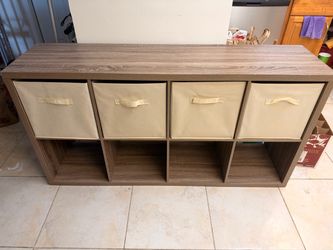 KALLAX Shelf unit, wood effect, 30 3/8x57 7/8 "