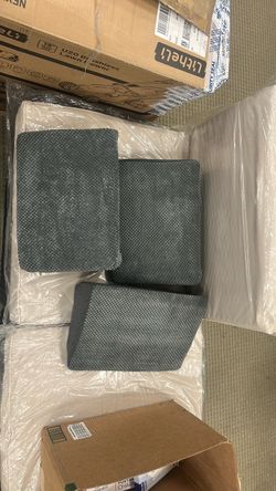 Small Foam Pet Ramps - 3 Piece Set - Gray - New