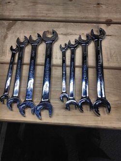 Rare Craftsman ratcheting open-ended wrenches

