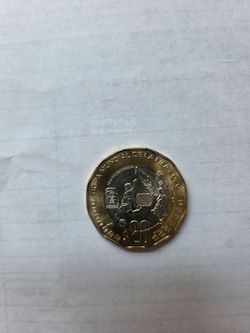 Mundial 2026 coin 20 pesoz