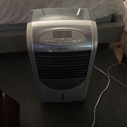 Portable Air Cooler Fan & Heater Humidifier With Washable Filter Remote Control