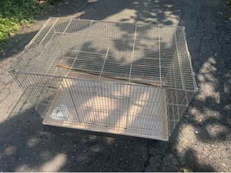 Large Bird Cage 18”h x 18”d x 30”l