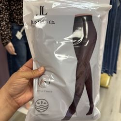 Thermal Fleece Tights Look Like Skin But Really Warm Inside  