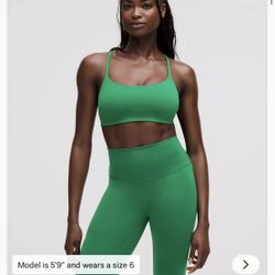 Lululemon Wunder Train Strappy Racer Bra