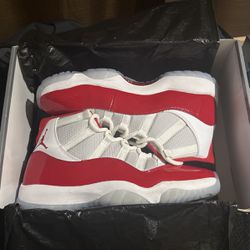 Cherry 11 Jordans 