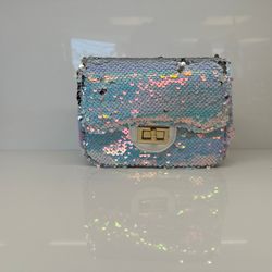 Pink Sequin Purse 