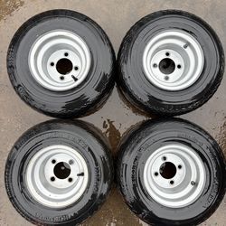 Golf cart wheels
