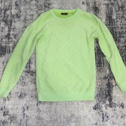 Lime Green Louis Vuitton Sweatshirt L