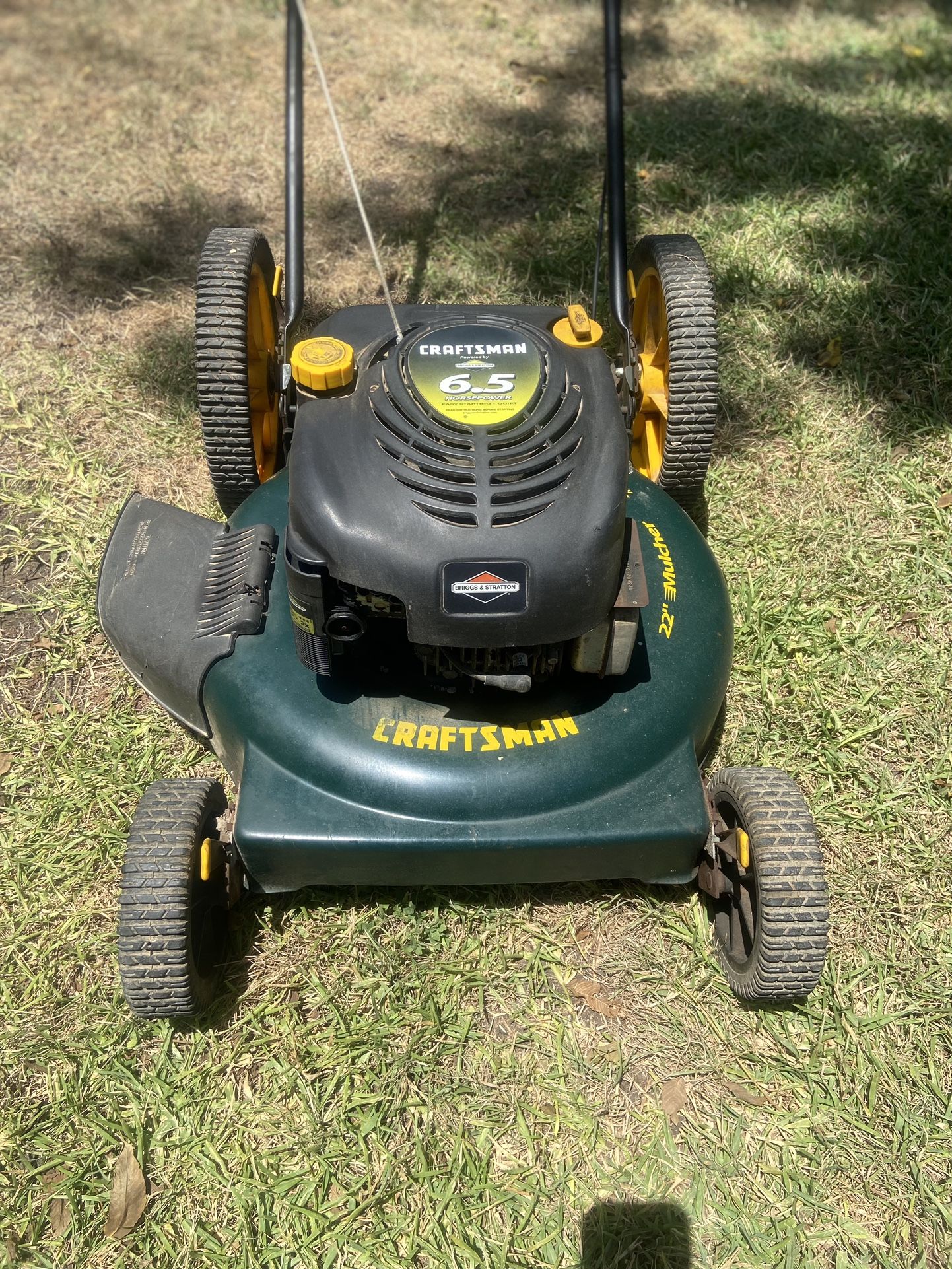 Craftsman 6.5hp 22” Mulcher Lawn Mower for Sale in Copperas Cove, TX