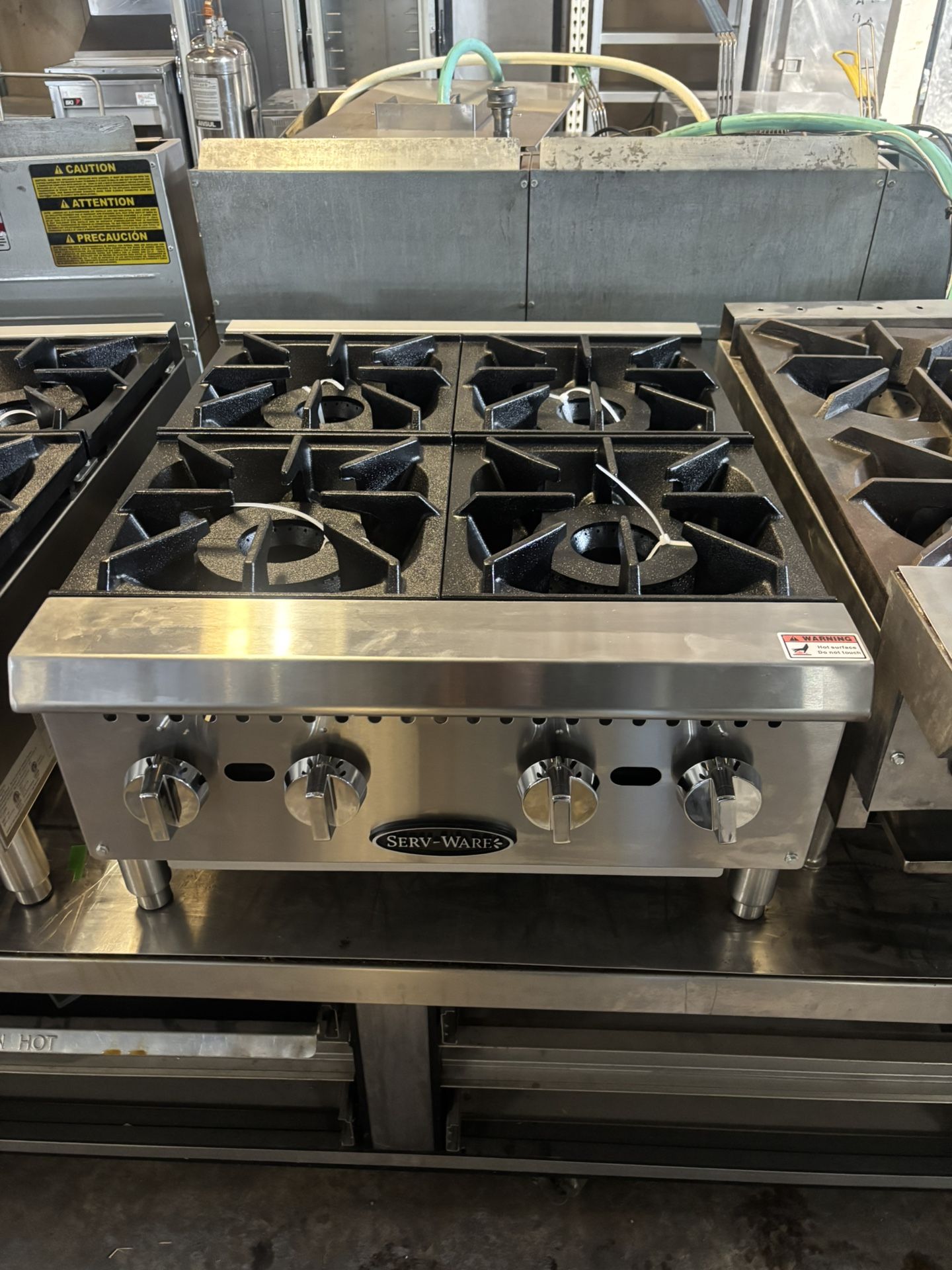 Four Burners Range