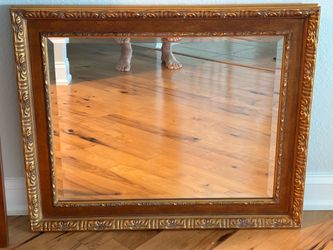 Gold leaf Mirror