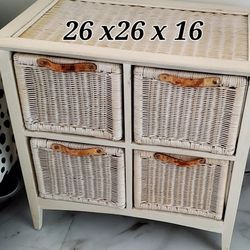 Wicker Dressee Perfect Condo Size