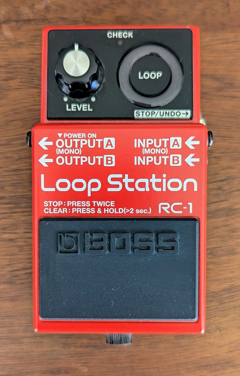 Boss RC-1 Loop Station pedal