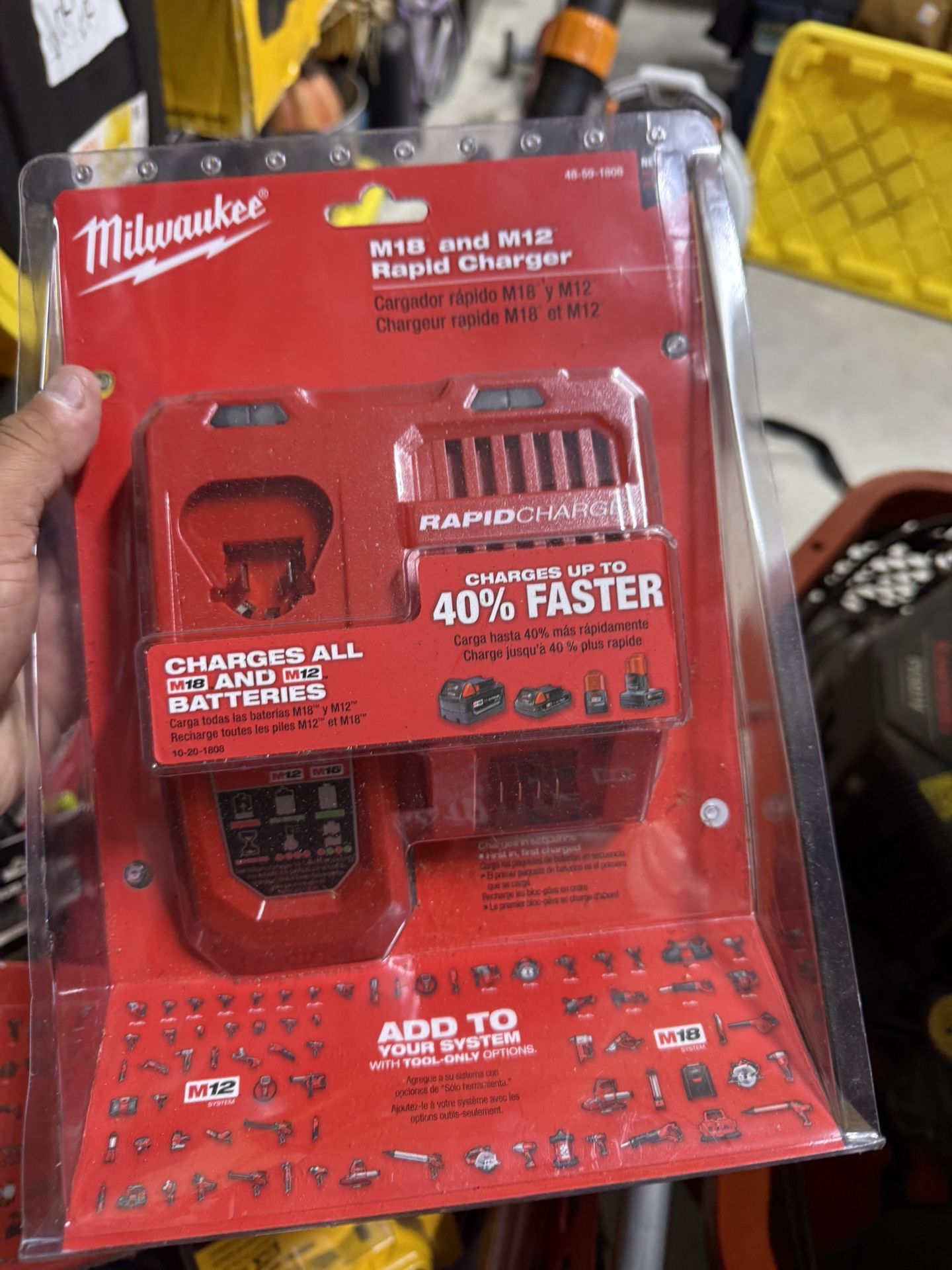 M12 and M18 rapid charger