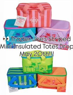 🌟 Trader Joe’s Insulated Mini Lunch Bags – NEW 🌟