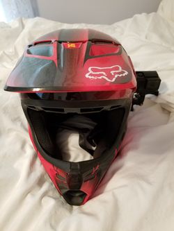 Fox Racing V4 Future helmet carbon fiber (quad, dirtbike)