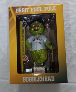 Houston Astros Orbit Foul Pole Bobblehead
