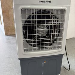 VAGKRI 35" Evaporative Air Cooler, 2800CFM Swamp Cooler, 120°Oscillation Air Cooler