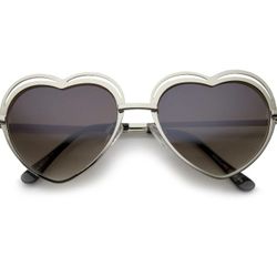Heart  Shaped Sunglasses