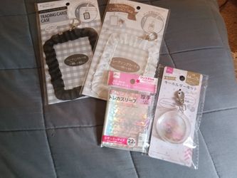 Oshikatsu/Yume Bundle 4pc Photocards Holders/Pin Keychain