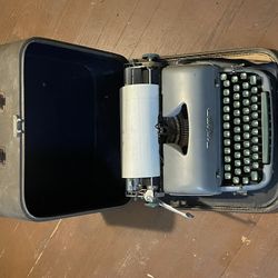 Remington Quiet-Riter portable typewriter from the 1950s