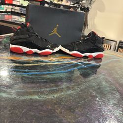 Jordan 6 Rings 9.5M Preowned Excellent Condition OG Box
