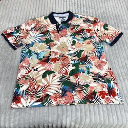 Tommy Hilfiger Men's Tropical Custom Fit Polo Shirt men’s size 3Xl 