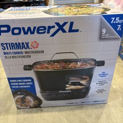 Brand new Power XL Stirr Cooker 7.5 qt