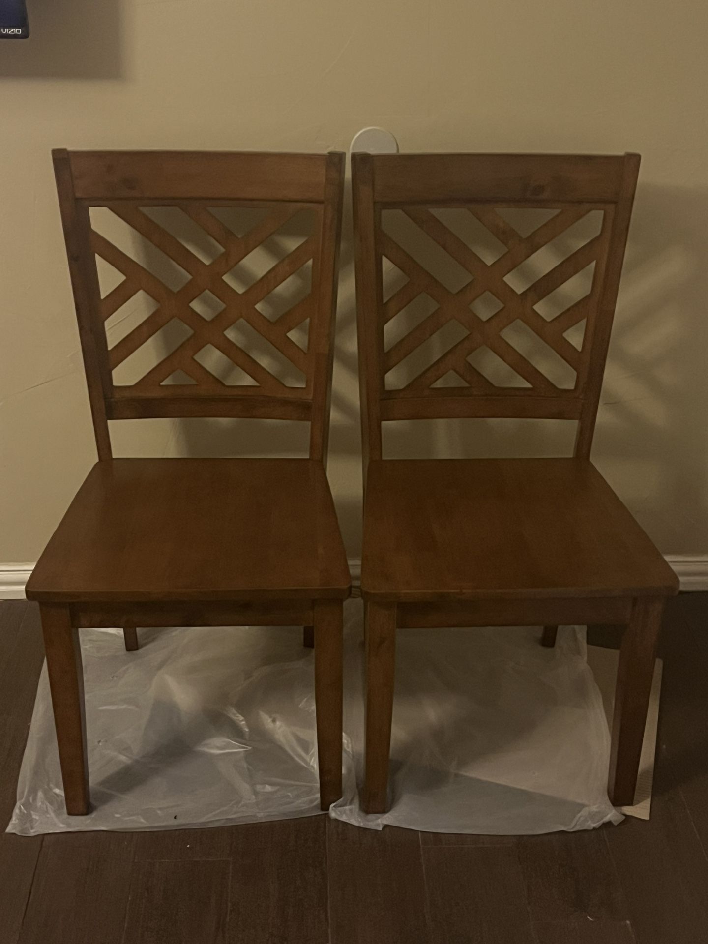 NEW ASSEMBLED BOXTON STUDIO (2) CHAIRS