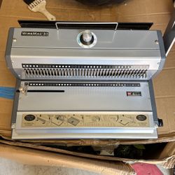 Manual Double Loop Wire Biding Machine