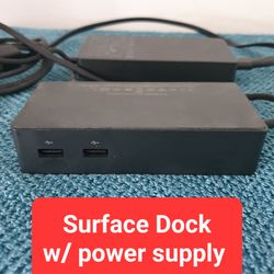 Microsoft 1661 Docking Station for Surface Pro 3, 4, 5, 6 with power supply