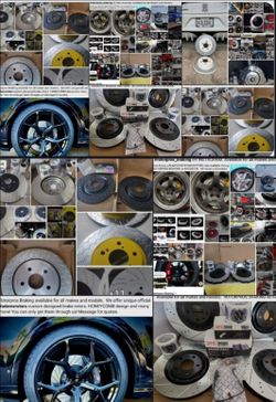 Drill slot rotors custom designs brakes all makes and models