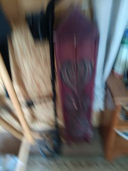 Wood cabinet