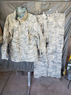 Army Military Gore-Tex Waterproof Rain Jacket And Pants