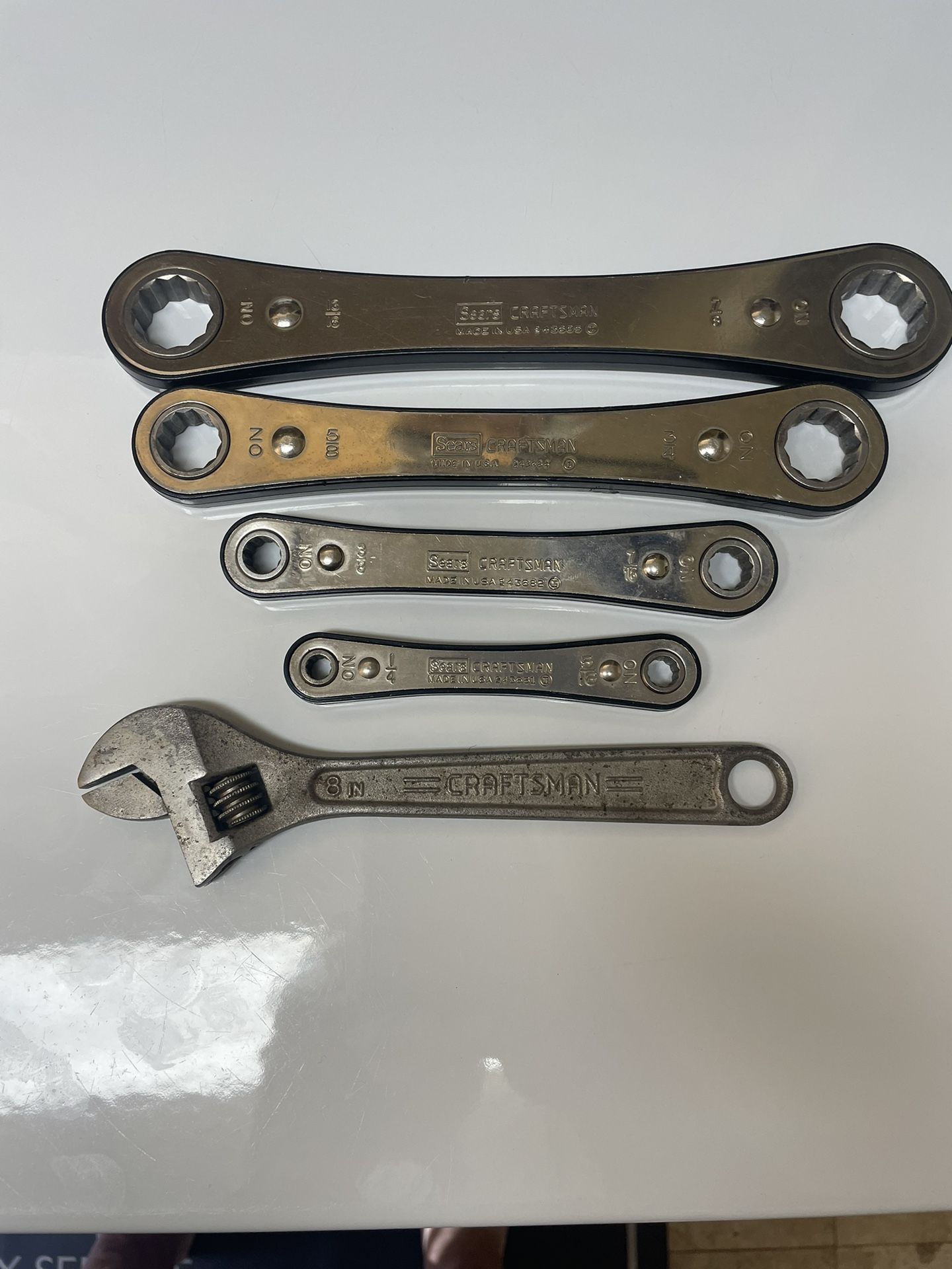 Vintage Craftsman Ratchet, Wrenches