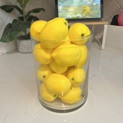 Lemon Vase Centerpiece 