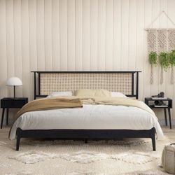 King Bed frame With Headboard 