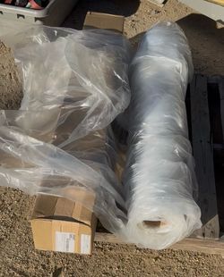 10ft x 200ft x 2Mil Clear Polyethylene Sheeting (Roll)